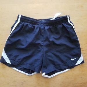 Ladies Nike small, black, lined, sports shorts